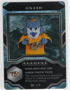 Tarjeta de juego Gnash 21-22 Upper Deck MVP Mascota #M-17 Nashville Predators - Imagen 1 de 1