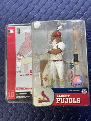 Albert Pujols McFarlane Sportspicks MLB Series 10 Cardinals 2004 New In Box Cover