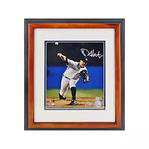 Phil Hughes Yankees Autographed Signed First Start Framed 8x10 Photo Steiner COA - Picture 1 of 3