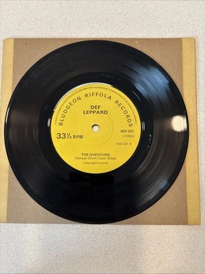 Def Leppard  - Ride Into The Sunset/Getcha Rocks Off/The Overture -  7" single - Image 1 of 4