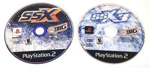 Lote de juegos SSX 1 y SSX 3 (Sony PlayStation 2) - Solo disco - Probado - Imagen 1 de 2