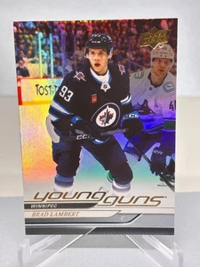 24-25 Brad Lambert #228 Young Guns Silver Foil Winnipeg Jets - Bild 1 von 2