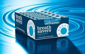 Rollos de menta sin azúcar para respirar AHORRADORES DE ALIENTO 0,75 OZ 24 quilates BB 12-2026 - Imagen 1 de 6