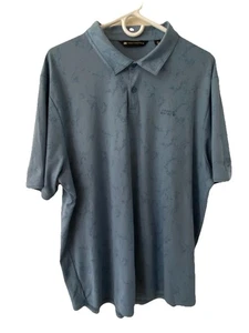 Travis Mathew Men’s Warmer Tides Scoop Hem Performance Collared Polo Shirt 2XL - Picture 1 of 13