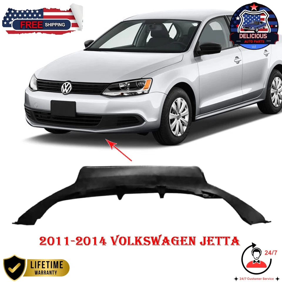 OEM Replaces Front Bumper Lower Spoiler For 2011-2014 Volkswagen Jetta VW1093118 Foto 1 de 4