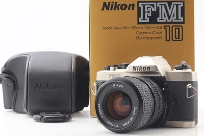 [Inutilizzato nella scatola] Nikon FM10 fotocamera pellicola 35-70 mm... - Immagine 1 di 4