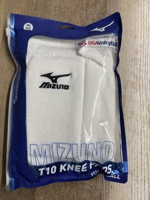 Mizuno T10 Plus Knee Pads Universal Adult Fit Moisture Wicking Foam Padding - Image 1 of 4