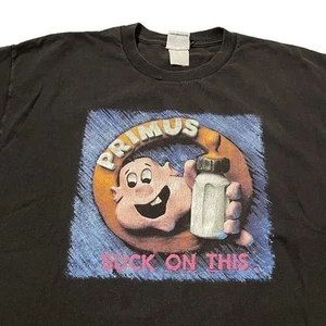 Vintage Primus Suck On This Band T-Shirt Live Album 2001 - Bild 1 von 5