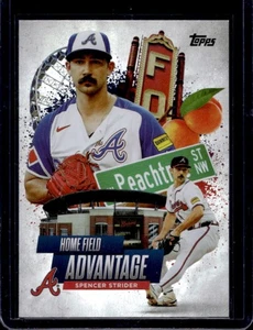 2025 Topps Spencer Strider Homefield Advantage #HA-23 Braves - Picture 1 of 2
