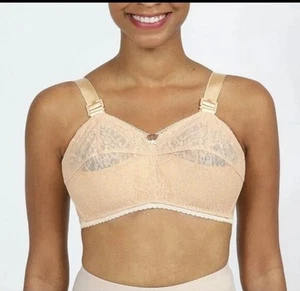 Sujetador Ardyss Angel Body Shaping Beige Encaje Talla 40J Ajuste. Correa ancha inalámbrica - Imagen 1 de 13