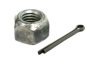 12 x 1.75 Lock Nut & Cotter Pin Set Tie Rod 12x1.75, 22mm # Z-4755 Lot of (100) - Image 1 of 2