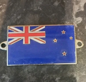 Vintage Enamel New Zealand Car Badge - Picture 1 of 5
