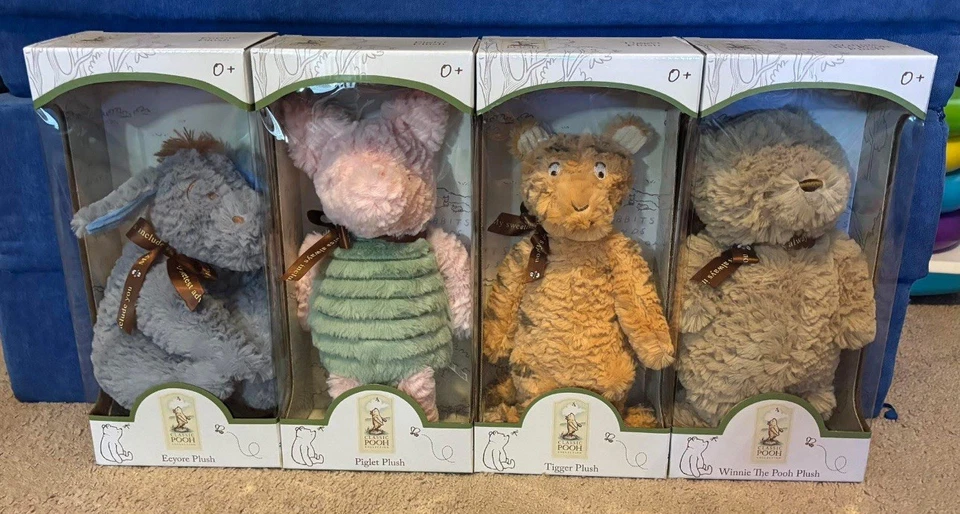 NEW Aldi Disney Classic POOH Collection Set of 4 Tigger, Pooh, Piglet, Eeyore - Image 1 of 1