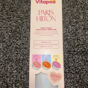 Paris Hilton Champagne Kiss 22oz Vitapod Flasche 6 Pods Elektrolyte Starter Kit - Bild 1 von 6
