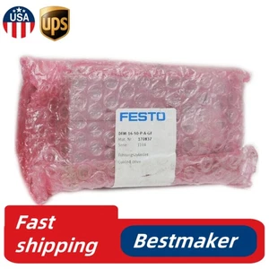 US FREE TAX New Festo DFM-16-50-P-A-GF 170837 Cylinder - Picture 1 of 6