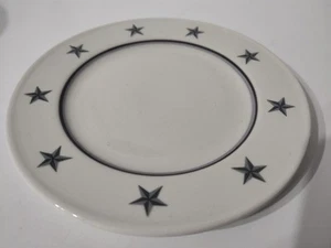 UNITED STATES LINES Mayer China Gray Stars Salad Plate ~USA - Picture 1 of 4