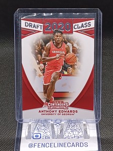 2020 Panini Contenders Draft Picks Anthony Edwards Draft Class 2020 #2
