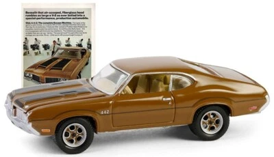 Oldsmobile 442 1972 *** Greenlight coches publicitarios vintage 1:64
