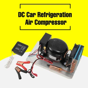 DC12-24V Car Refrigeration Air Compressor Condensing Unit+Temperature Controller - Picture 1 of 12