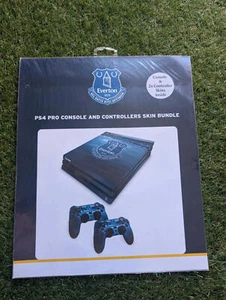 PS4 Pro Everton Football Konsole & Controller Skin Bundle - Neu Sealed Toffees - Bild 1 von 4