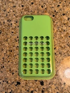 NEU und VERSIEGELT Apple iPhone 5C Silikon Case MF037ZM/A - GRÜN - SELTEN! - Bild 1 von 2