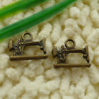 135 Pcs Bronze Plated Sewing Machine Charms 19X15MM S3149 DIY Jewelry Making