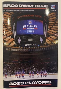 NY RANGERS PROGRAMM 2023 STANLEY CUP PLAYOFFS NHL HOCKEY MSG - Bild 1 von 1