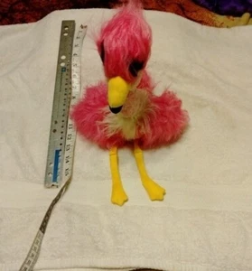 JELLYCAT LONDON 11"  FENELLA FLAMINGO PINK PLUSH STUFFED ANIMAL RETIRED NWT - Picture 1 of 11