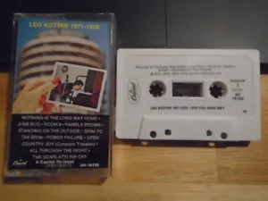 RARE OOP Leo Kottke CASSETTE TAPE 1971-1976 Did You Hear Me? folk Cripple Creek - Picture 1 of 2
