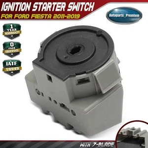 Ignition Starter Switch for Ford Fiesta 2011 2012 2013 2014-2019 Manual.Trans. - Picture 1 of 9