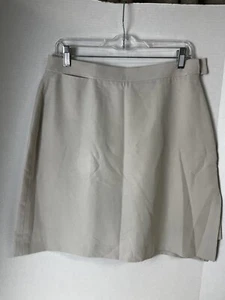 NWT FAIRWAY & GREENE Golf SKORT, SIZE: 12, COLOR: Vanilla ,Pockets , Side Zip - Picture 1 of 9