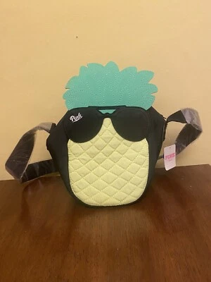 Victoria's Secret ROSA Fiambrera Refrigerador Aislado Bolso de Mano Cartera de Piña *NUEVO* Foto 1 de 2