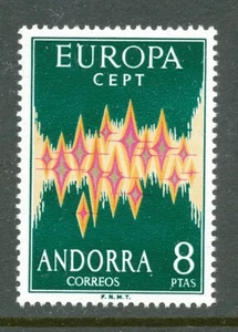EUROPA CEPT 1972 - ANDORRA (Spanisch) postfrisch Hk3-1 - Bild 1 von 2