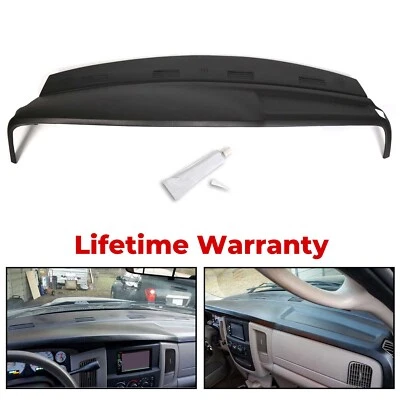 Molded Dash Cover Pad For Dodge Ram 1500 2500 3500 2002-2005 Textured Black - Image 1 of 4