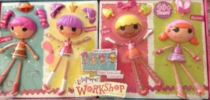 Lalaloopsy Work Shop Mix 'N' Match Dolls Cowgirl, Princess, Fairy, & Bunny 4+ - Picture 1 of 1