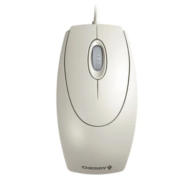 Cherry M-5400 WheelMouse Optical PS/2 + USB grau rechts- und linkshändig - Bild 1 von 4