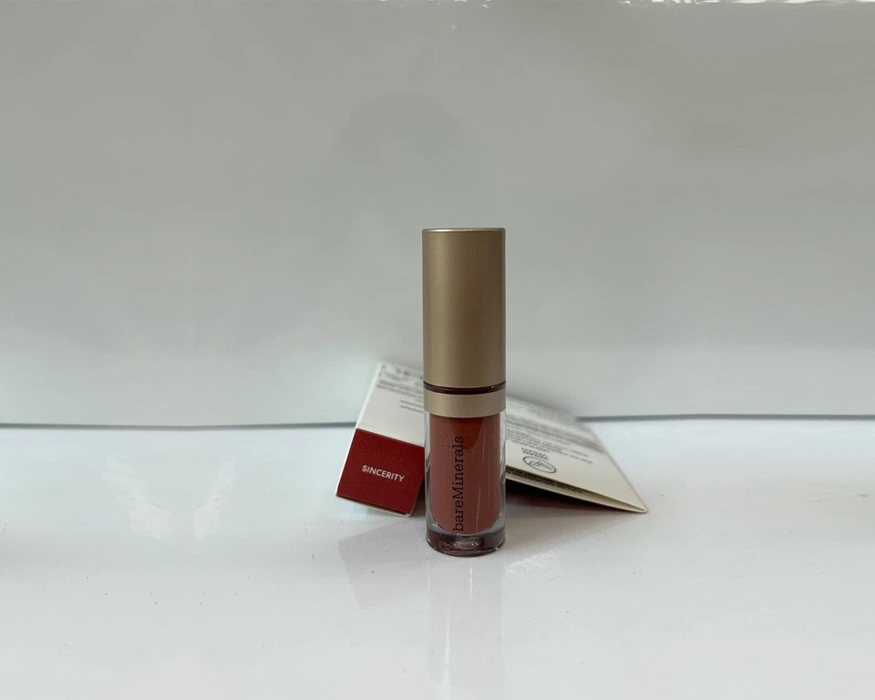 bareMinerals Mineralist Lip Gloss-Balm Deluxe Sample 2ml/0.06oz - Sincerity - Image 1 of 1