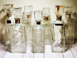 Collection of 7 Vintage Four Roses Whiskey Bottles/Decanters - Picture 1 of 21