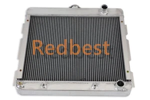 3 Row Aluminum Radiator for 67-1973 68 Dodge Dart Plymouth Duster 3.7L L6 Engine - Foto 1 di 11
