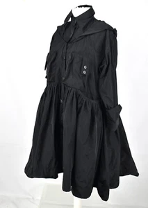 Champagne-Horatio German designer swing memory taffeta coat size L/XL - Picture 1 of 4