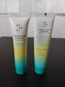 2 Soroci Low-Hyaluronic Tangerine Booster Serum, Deluxe Probengröße 15g/0,53oz - Bild 1 von 2