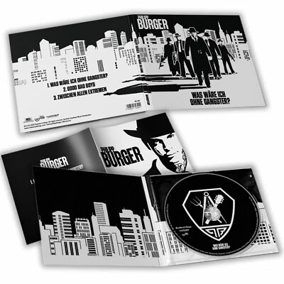 PHILIPP BURGER Was Wäre Ich Ohne Gangster LIMITED CD Digipack 2022 (FREI.WILD) - Bild 1 von 2