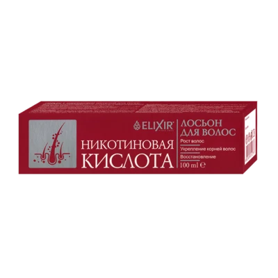 Elixir Nicotinsäure Stärkung & Wiederherstellung Никотиновая кислота, 100 ml