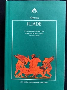 Iliade Omero Con Testo Greco A Fronte Marsilio - Foto 1 di 1