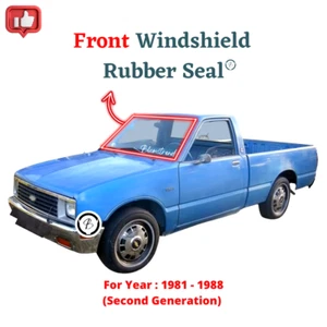 Chevy LUV / Isuzu KB26 KBD26 (1981-1988) Front Windshield Rubber Glass Seal - Picture 1 of 1