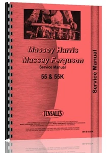 Manual de servicio del tractor Massey Harris 55 55K (55 tractor | 55K tractor) - Imagen 1 de 1