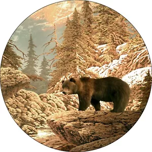 Bear #2 Grizzly Spare Tire Cover All Sizes Available-back up camera option - Foto 1 di 6