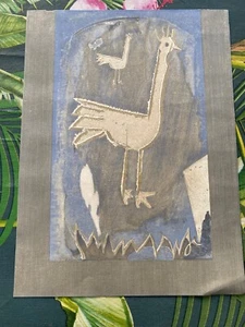 LITHOGRAPHIE VON GEORGES BRAQUE (Revue Verve Nr. 27 und 28. 1952). JRR - Bild 1 von 5