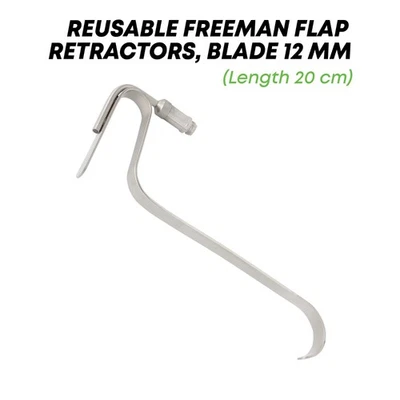 Freeman Flap Retractors with Light Guide Premium Breast Plastic Surgery Tools - Image 1 of 4