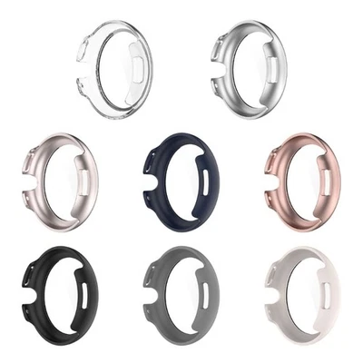 Screen Protector Sleeve for Watch 4 41mm 45mm Tempered Glass Full Coverage Case - Image 1 of 4